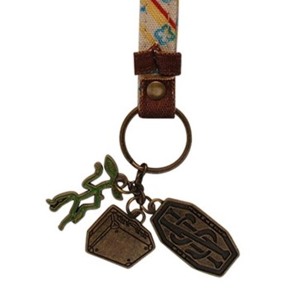 NEW Fantastic Beasts Lanyard w 3 Charms. Newt Scamander, Harry Potter